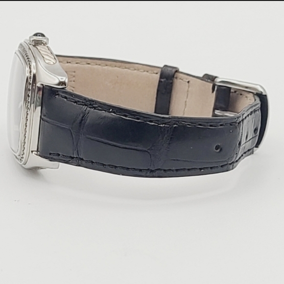 David Yurman 32mm Thoroughbred Quartz Watch With Black Diamonds - Picture 4 of 16